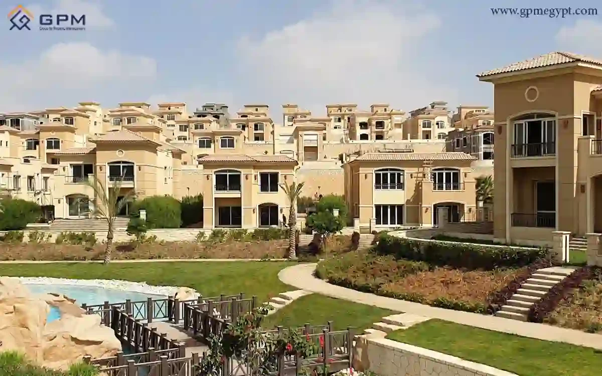 فيلا مستقلة كورنر للبيع في كمبوند ستون بارك التجمع الخامس